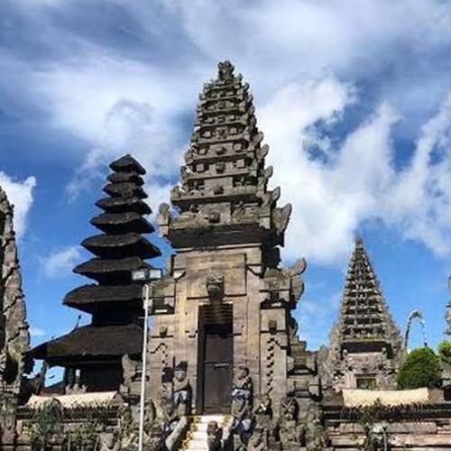 desain dan pasang fasad pura vihara 2